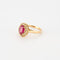 Bague 50 Bague en or jaune rubis et diamants 58 Facettes DV3650-1-50-2