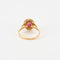 Bague 50 Bague en or jaune rubis et diamants 58 Facettes DV3650-1-50-2