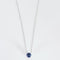 Pendentif Pendentif en or blanc et saphir cabochon 58 Facettes DV0125-9
