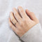 Bague 50 CARTIER - Alliance 1895 - Alliance en platine 58 Facettes DV8926-1-50-23