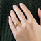 Bague 53 BULGARI - B.zéro1 - Alliance tour complet en or rose et diamants 58 Facettes DV7909-4