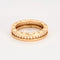 Bague 53 BULGARI - B.zéro1 - Alliance tour complet en or rose et diamants 58 Facettes DV7909-4