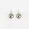 Boucles d'oreilles Boucles d'oreilles type "Dormeuses, or blanc et perles de Tahiti 58 Facettes DDV7339-2
