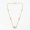 Collier Collier en or jaune, or blanc et diamants 58 Facettes DV0473-8