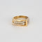 Bague 52 GUY LAROCHE- Bague 2 ors,  jaune et blanc et diamants 58 Facettes DV1488-1-52-1