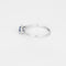 Bague 52 GEMMYO - Bague or blanc, saphir et diamants 58 Facettes DV3008-3-52-1