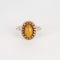 Bague 51.5 Bague or gris, opale de feu, saphirs orange et diamants 58 Facettes DV7166-2-515-3