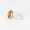 Bague 51.5 Bague or gris, opale de feu, saphirs orange et diamants 58 Facettes DV7166-2-515-3