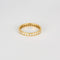 Bague 52 Alliance américaine or jaune et diamants. 58 Facettes DV2023-3-52-0