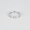 Bague 51 Alliance en or gris et Diamants 58 Facettes DV8395-1-51-6