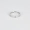 Bague 51 Alliance en or gris et Diamants 58 Facettes DV8395-1-51-6