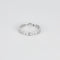 Bague 51 Alliance en or gris et Diamants 58 Facettes DV8395-1-51-6