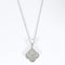Collier VAN CLEEF & ARPELS - Magic Alhambra - Sautoir or blanc et diamants 58 Facettes DV0830-10