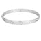 Bracelet CARTIER - Love - Bracelet or blanc et diamants 58 Facettes DV0852-1