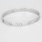 Bracelet CARTIER - Love - Bracelet or blanc et diamants 58 Facettes DV0852-1