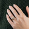 Bague 51 Bague Fleur en or deux tons et diamants 58 Facettes DV0800-2-51-2