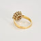 Bague 51 Bague Fleur en or deux tons et diamants 58 Facettes DV0800-2-51-2