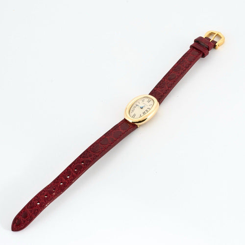 Montre CARTIER- Baignoire-montre or jaune PM 58 Facettes DV0844-1