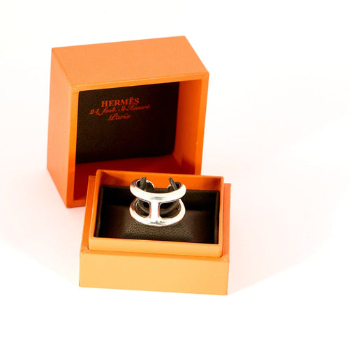 Bague 57 HERMÈS - Osmose - Bague en argent 58 Facettes DV9986-2-57-3