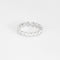 Bague 54 POIRAY - Coeurs Perlés - Bague en en or blanc à motifs de coeurs 58 Facettes DV9986-3-54-3