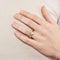 Bague 50 CARTIER - Trinity - Alliance trois ors et diamants 58 Facettes DV9883-2-50-2