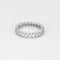 Bague 55 Bague alliance américaine en or blanc et diamants 58 Facettes DV9986-4-DV0882-1