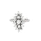 Bague 50 Bague en or gris et diamants 58 Facettes DV8127-1-50-2