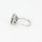 Bague 50 Bague chaton carré,  or gris et diamants 58 Facettes DV8127-2-50-2