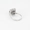 Bague 50 Bague chaton carré,  or gris et diamants 58 Facettes DV8127-2-50-2