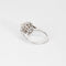 Bague 50 Bague Marguerite or blanc, perle et diamants 58 Facettes DV0846-16-50-2