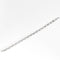Bracelet Bracelet grain de café, or blanc 58 Facettes DV0846-2