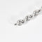 Bracelet Bracelet grain de café, or blanc 58 Facettes DV0846-2