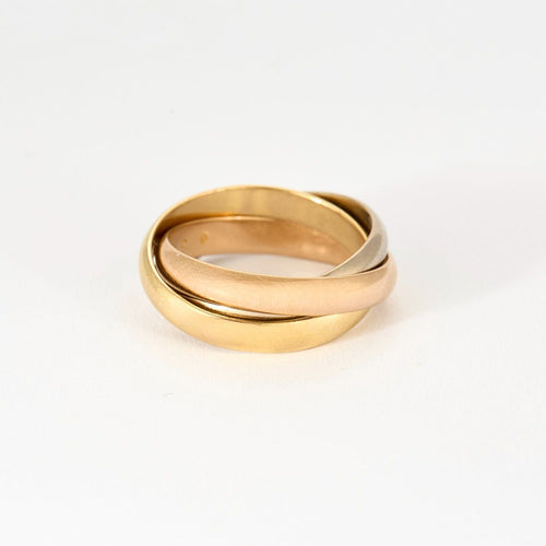 Bague 53 CARTIER - Bague Trinity trois  ors 58 Facettes DV7721-1-53-2