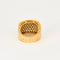 Bague 51 Bague Bandeau or jaune et diamants 58 Facettes DV0260-7-51-6