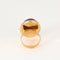 Bague 50 Bague en or jaune et pierre d'imitation bleue. 58 Facettes DV0654-4-50-2