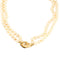 Collier DINH VAN - "Menottes R15" - Collier en or jaune et perles de culture Akoya 58 Facettes DDV9793-1