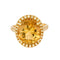 Bague 48.5 MAUBOUSSIN - "Vraiment toi" - Bague or jaune, citrine et diamants 58 Facettes DV0812-4-485-2