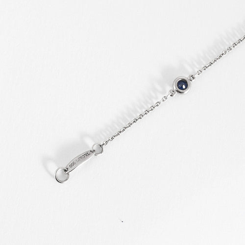 Bracelet TIFFANY & Co & ELSA PERETTI - "Color by the Yard" - Bracelet platine et saphir 58 Facettes DV0812-7