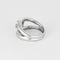 Bague 52 Bague type "Bandeau" en or gris et diamants 58 Facettes DV0808-6-52-1