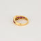 Bague 51 Bague jonc en or jaune, diamant et rubis calibrés 58 Facettes DV0808-8-51-2