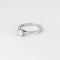 Bague 54 CARTIER- Bague solitaire " 1895" - platine et diamant 58 Facettes DV10358-1-54-1