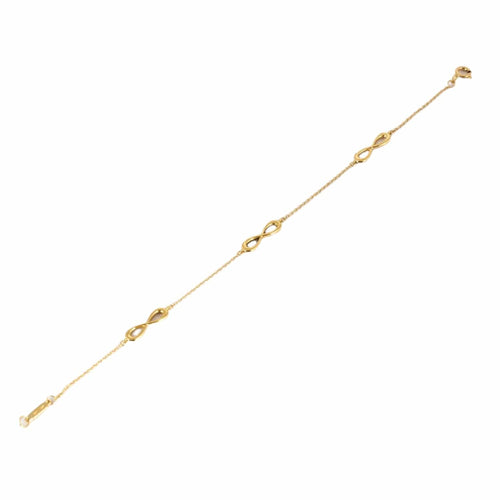 Bracelet TIFFANY & CO- Bracelet Infiniti - or jaune 58 Facettes DV10358-5