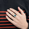 FRED - "Pain de sucre" - Or blanc, Topaze et Diamants.