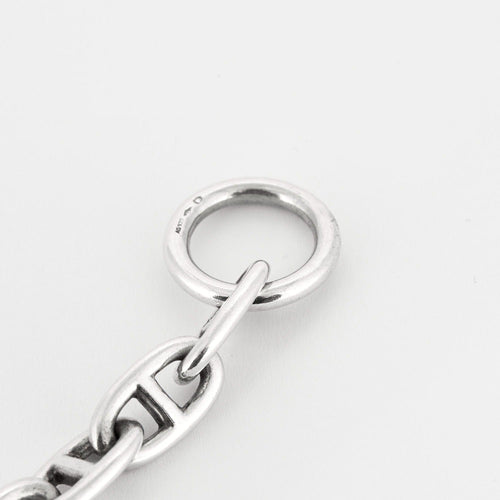 Bracelet HERMÈS- Chaîne d'Ancre - Bracelet  "Grand modèle" en argent 58 Facettes DV0839-3