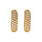 Boucles d'oreilles 9 TABBAH - Paire de créoles en or jaune et diamants 58 Facettes DV0834-3-9