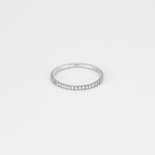 Bague 48 MESSIKA - Alliance Gatsby XS en or blanc et diamants 58 Facettes DV10017-3-48-2
