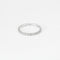 Bague 48 MESSIKA - Alliance Gatsby XS en or blanc et diamants 58 Facettes DV10017-3-48-2