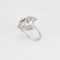 Bague 54 PIAGET - Rose - Bague en or blanc et diamants 58 Facettes DV0707-2-54-3