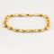 Bracelet Bracelet grain de café, or jaune 58 Facettes DV0855-11