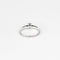 Bague 50 MAUBOUSSIN - Tu es le Sel de ma vie"- Bague solitaire en or gris et diamant 58 Facettes DV10241-1-50-2